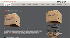 Desktop Screenshot of lovepac.com